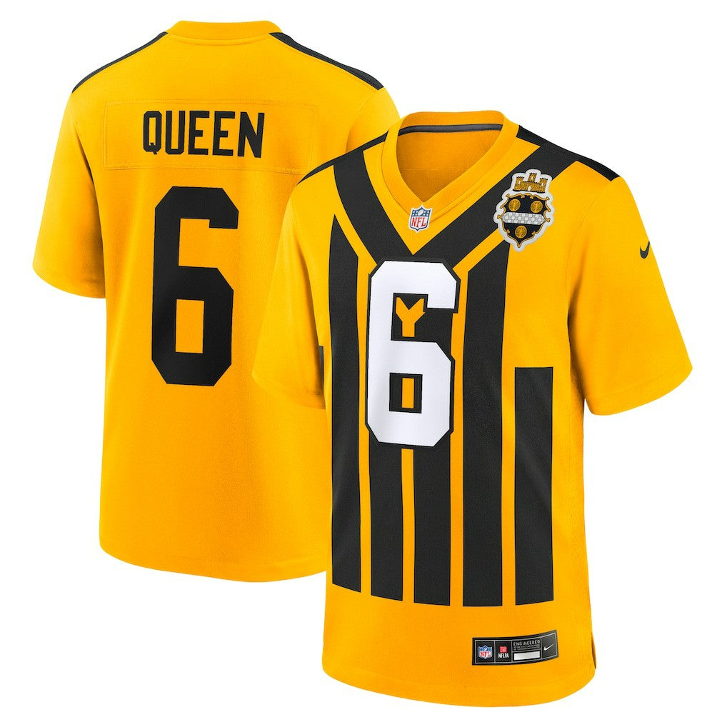 Pittsburgh Steelers Patrick Queen  Alternate 1933 Throwback Game Jersey | NFL US