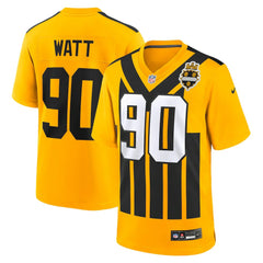 Pittsburgh Steelers T.J. Watt  Alternate 1933 Throwback Game Jersey | NFL Outlet