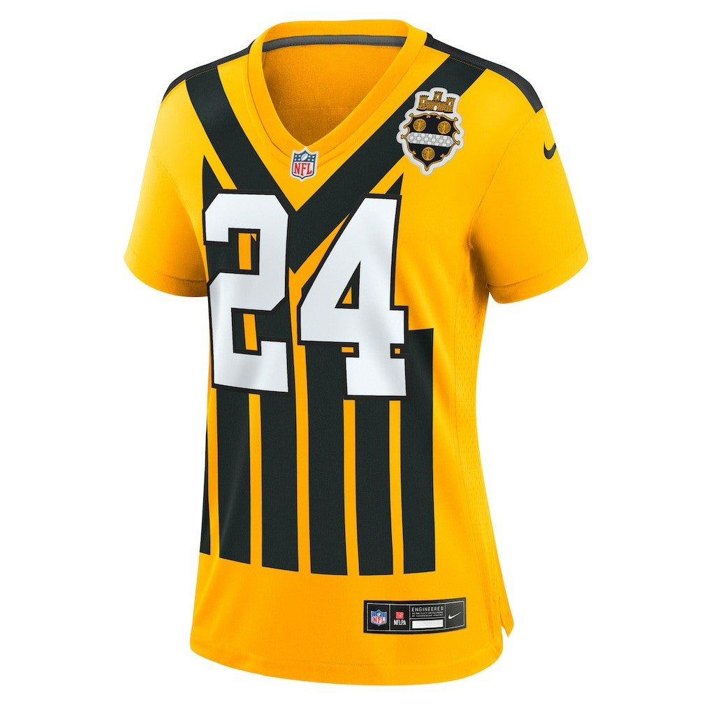 Pittsburgh Steelers Joey Porter Jr.  Women's Alternate 1933 Throwback Game Jersey | NFL On sale