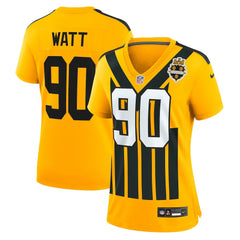 Pittsburgh Steelers T.J. Watt  Women's Alternate 1933 Throwback Game Jersey | NFL US