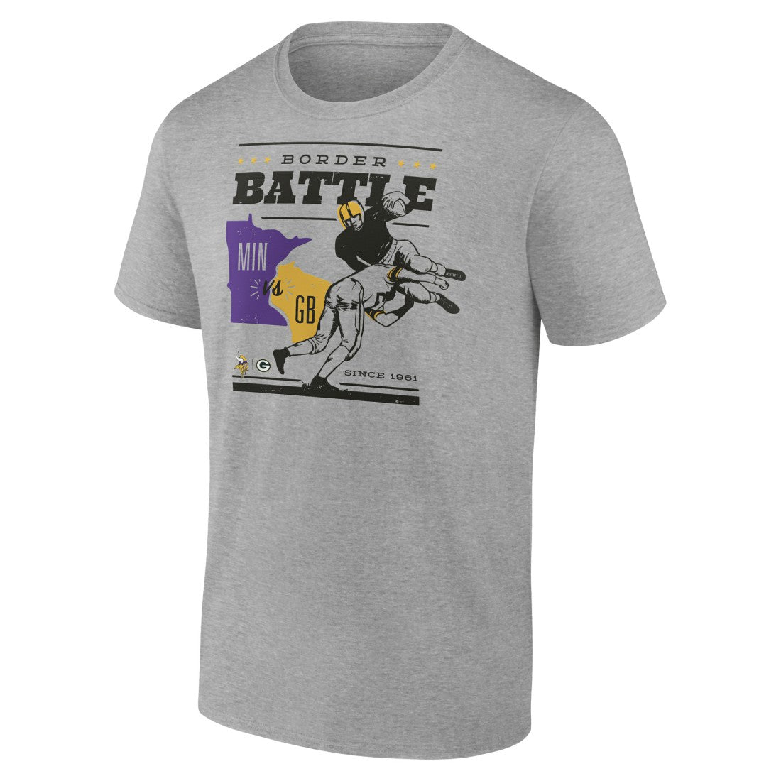 Green Bay Packers Minnesota Vikings vs.  Battle Border T-Shirt | NFL US