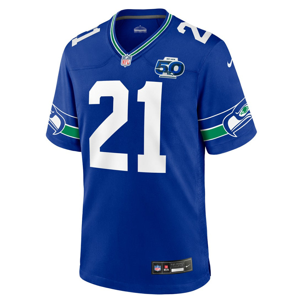 Seattle Seahawks Devon Witherspoon  Alternate 50th Season Game Jersey | NFL New