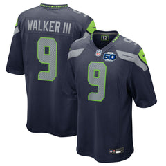 Seattle Seahawks Kenneth Walker III  50th Season Game Jersey | NFL On sale