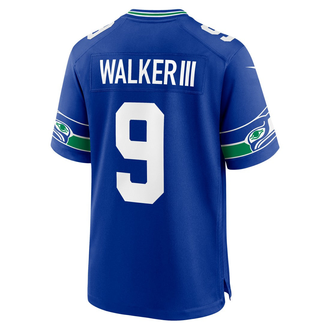Seattle Seahawks Kenneth Walker III  Alternate 50th Season Game Jersey | NFL New
