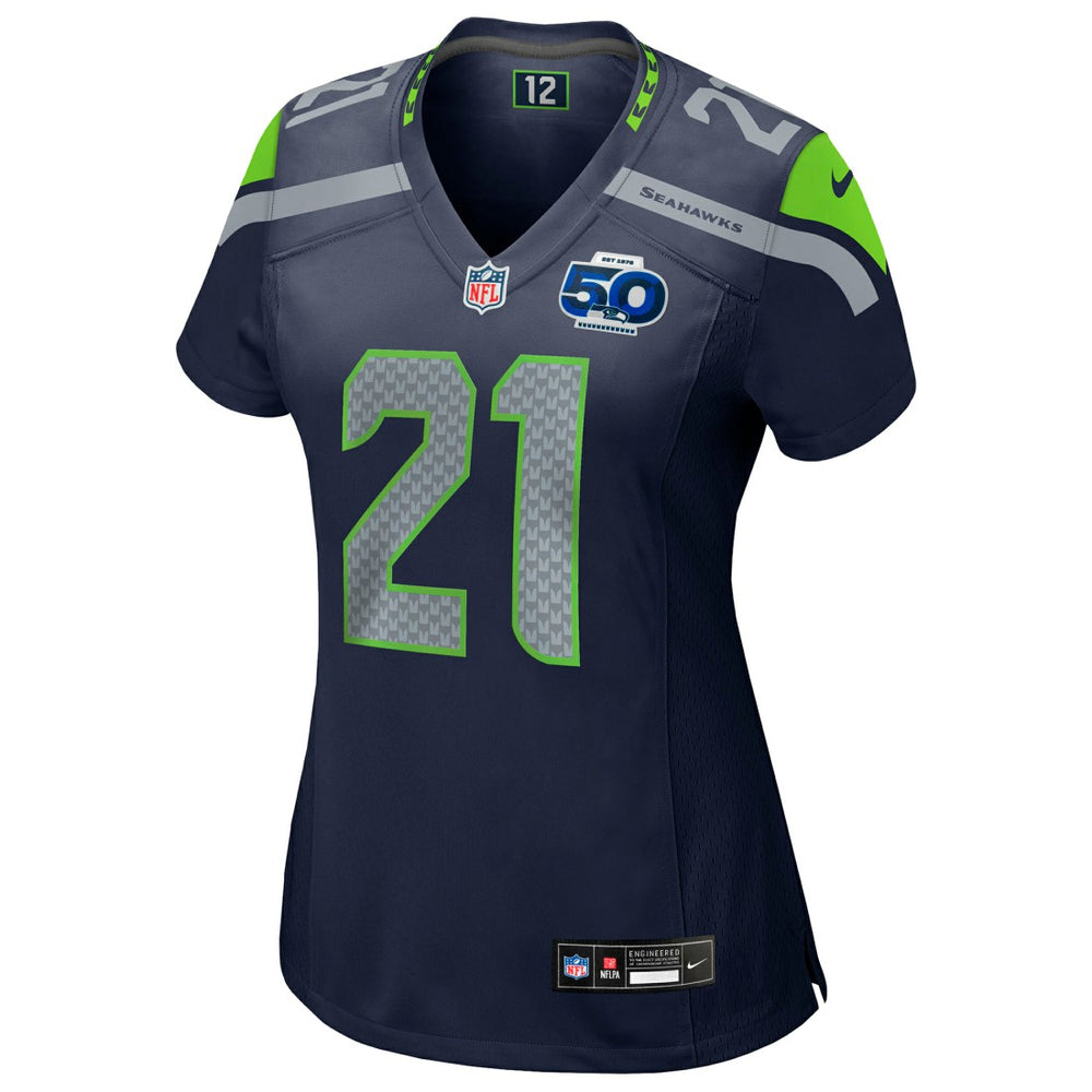 Seattle Seahawks Devon Witherspoon  Women's Team 50th Season Game Jersey | NFL Sale