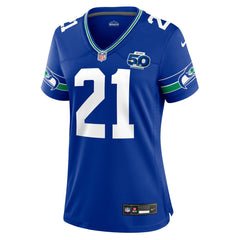 Seattle Seahawks Devon Witherspoon  Women's Alternate 50th Season Game Jersey | NFL New