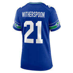 Seattle Seahawks Devon Witherspoon  Women's Alternate 50th Season Game Jersey | NFL New