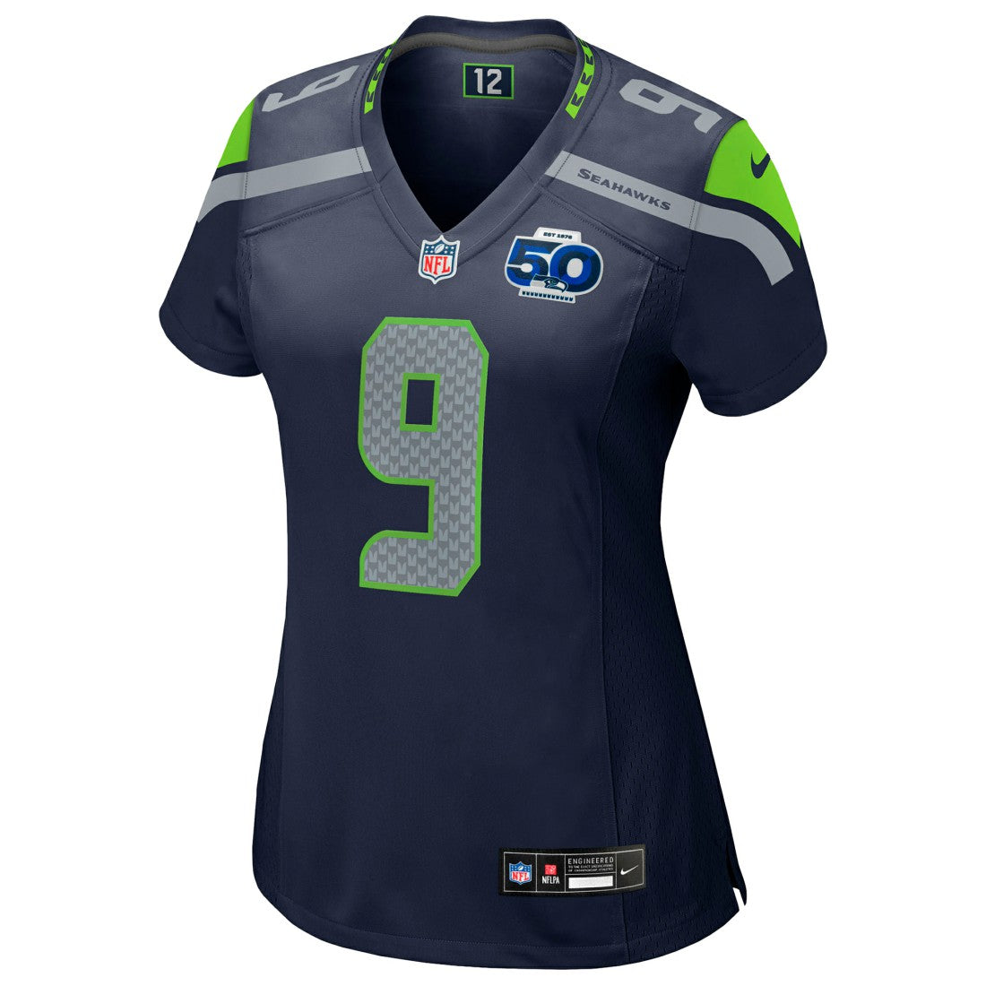 Seattle Seahawks Kenneth Walker III  Women's 50th Season Game Jersey | NFL Sale