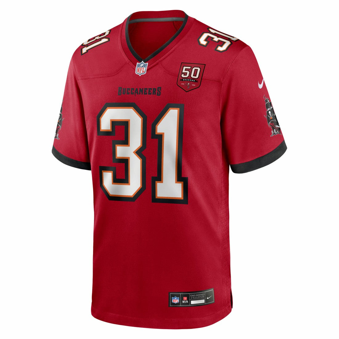 Tampa Bay Buccaneers Antoine Winfield Jr.  50th Season Team Game Jersey | NFL On sale