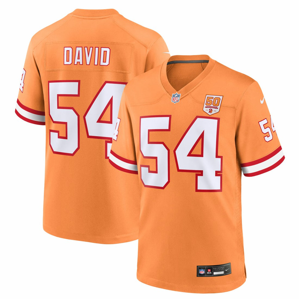 Tampa Bay Buccaneers Lavonte David  50th Season Game Jersey | NFL Sale
