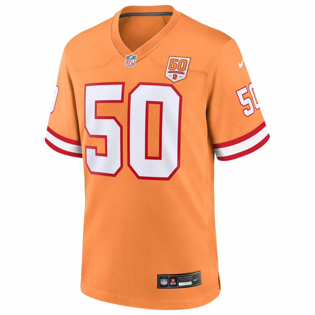Tampa Bay Buccaneers Vita Vea  50th Season Game Jersey | NFL Outlet