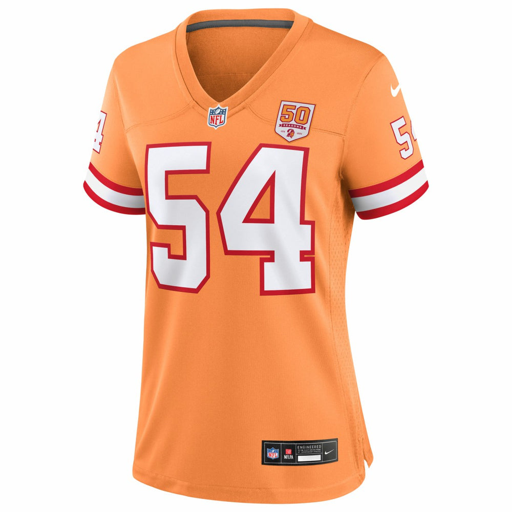 Tampa Bay Buccaneers Lavonte David  Women's 50th Season Game Jersey | NFL New