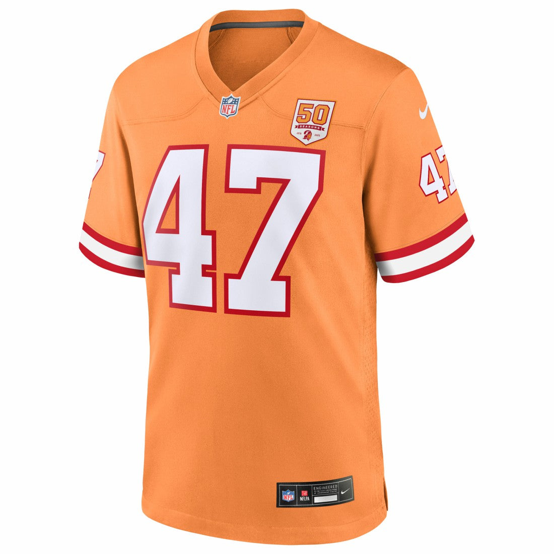 Tampa Bay Buccaneers John Lynch  50th Season Game Jersey | NFL Discount