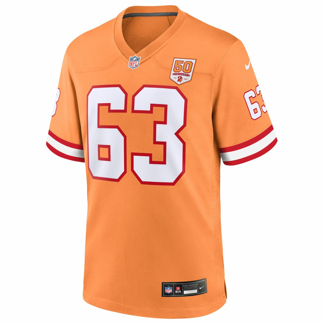 Tampa Bay Buccaneers Lee Roy Selmon  50th Season Game Jersey | NFL New