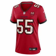 Tampa Bay Buccaneers Derrick Brooks  Women's 50th Anniversary Team Game Jersey | NFL Outlet