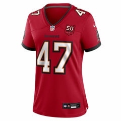 Tampa Bay Buccaneers John Lynch  Women's 50th Anniversary Team Game Jersey | NFL On sale