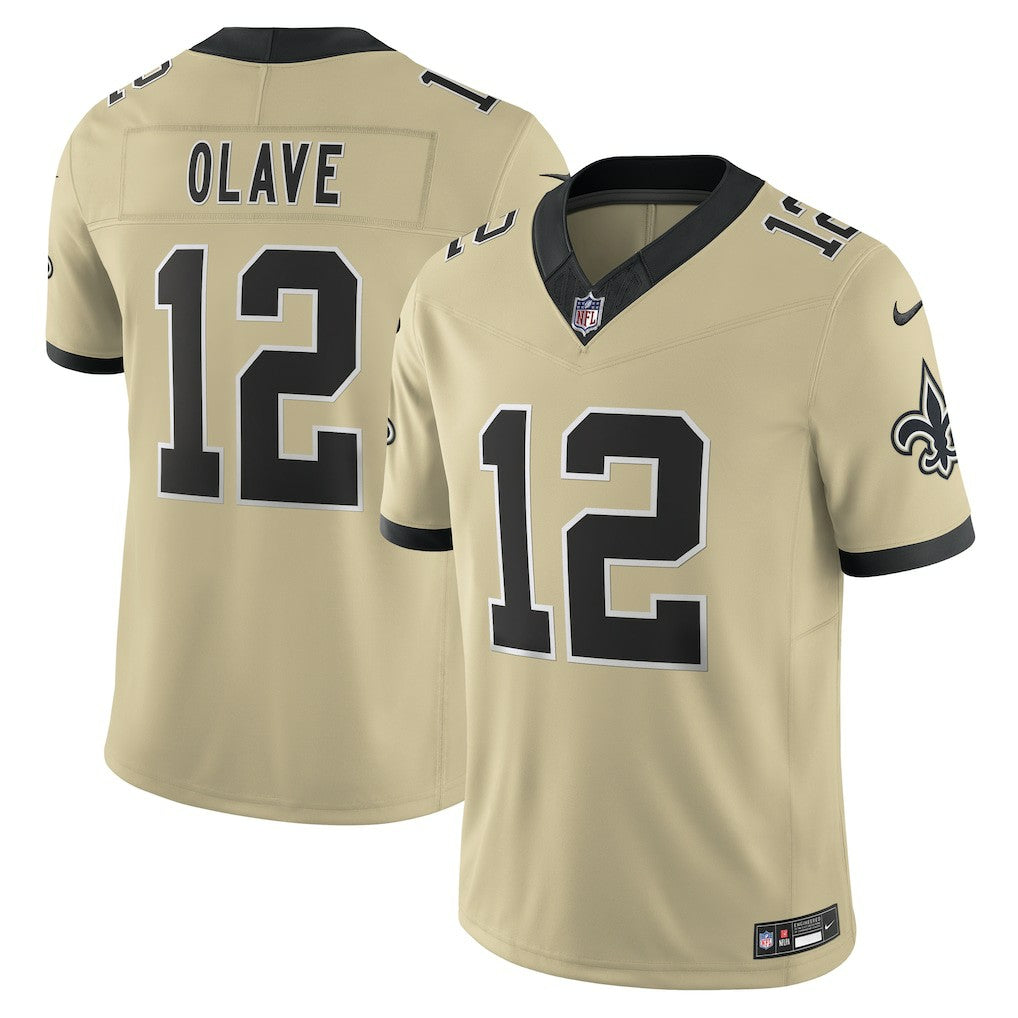 New Orleans Saints Chris Olave  Gameday Golds Alternate Vapor F.U.S.E. Limited Jersey | NFL On sale