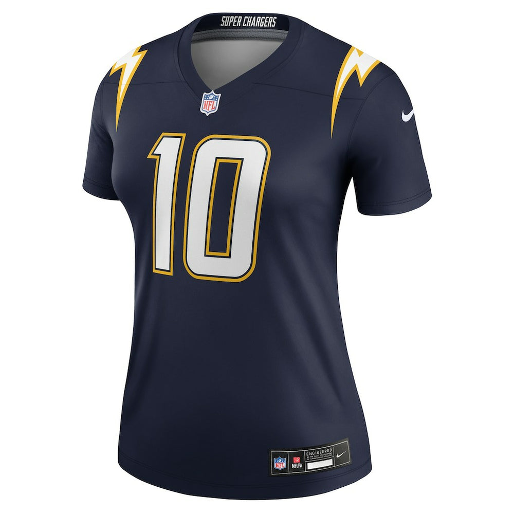 Los Angeles Chargers Justin Herbert  Women's Alternate Super Chargers Legend Player Performance Top | NFL Outlet