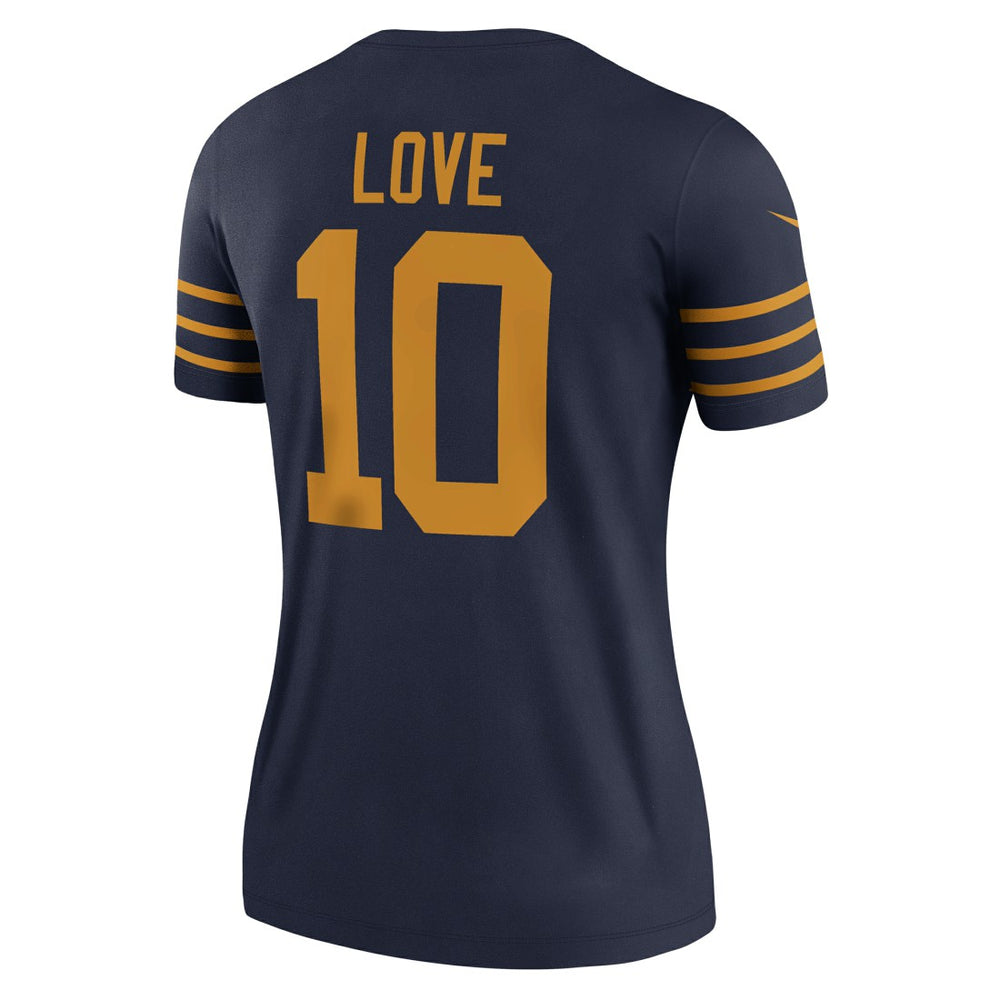 Green Bay Packers Jordan Love  Women's The 1923 Classic Legend Player Dri-FIT Top | NFL Online