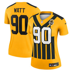 Pittsburgh Steelers T.J. Watt  Women's Alternate 1933 Throwback Legend Player Performance Top | NFL Hot