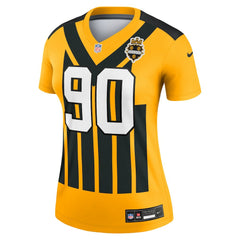 Pittsburgh Steelers T.J. Watt  Women's Alternate 1933 Throwback Legend Player Performance Top | NFL Hot
