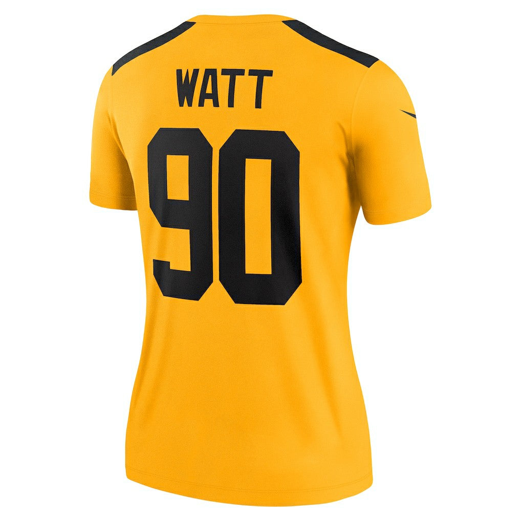 Pittsburgh Steelers T.J. Watt  Women's Alternate 1933 Throwback Legend Player Performance Top | NFL Hot