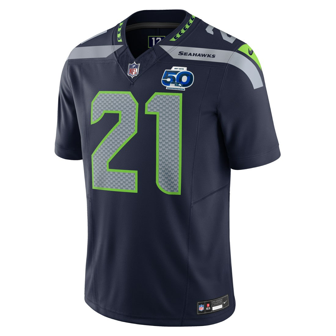 Seattle Seahawks Devon Witherspoon  Team 50th Season Vapor F.U.S.E. Limited Jersey | NFL Hot