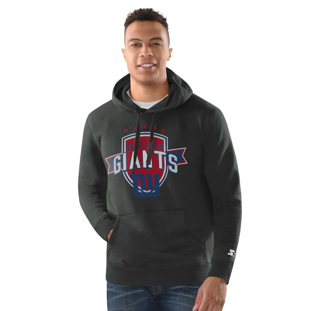 New York Giants Starter Vintage Pullover Hoodie | NFL Near me
