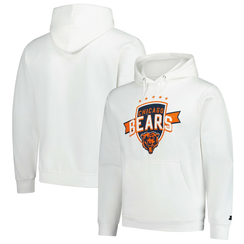 Chicago Bears Starter Vintage Pullover Hoodie | NFL Near me