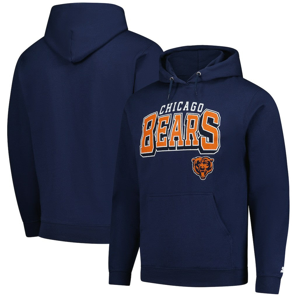 Chicago Bears Starter Vintage Pullover Hoodie | NFL Near me
