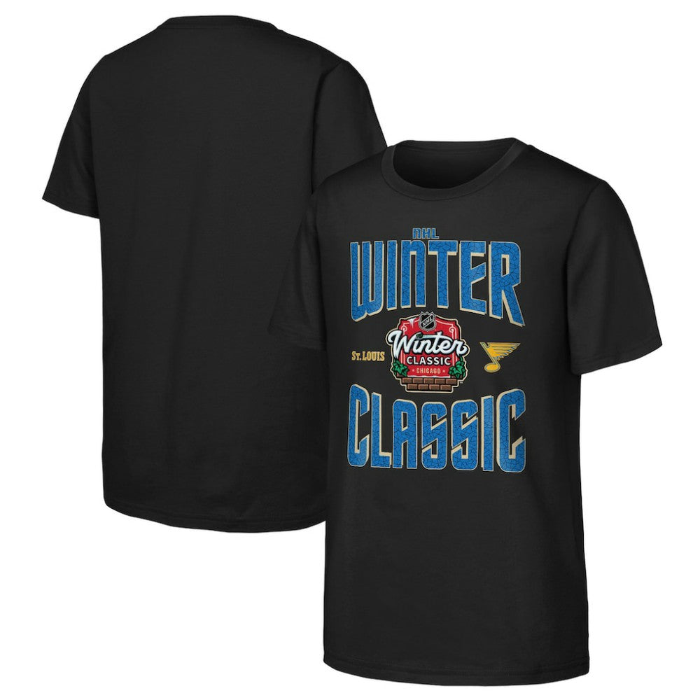St. Louis Blues Youth 2025 NHL Winter Classic Game Day T-Shirt -  NHL T-shirts