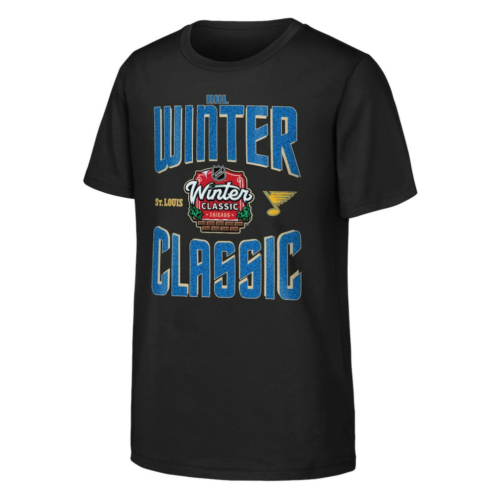 St. Louis Blues Youth 2025 NHL Winter Classic Game Day T-Shirt -  NHL T-shirts