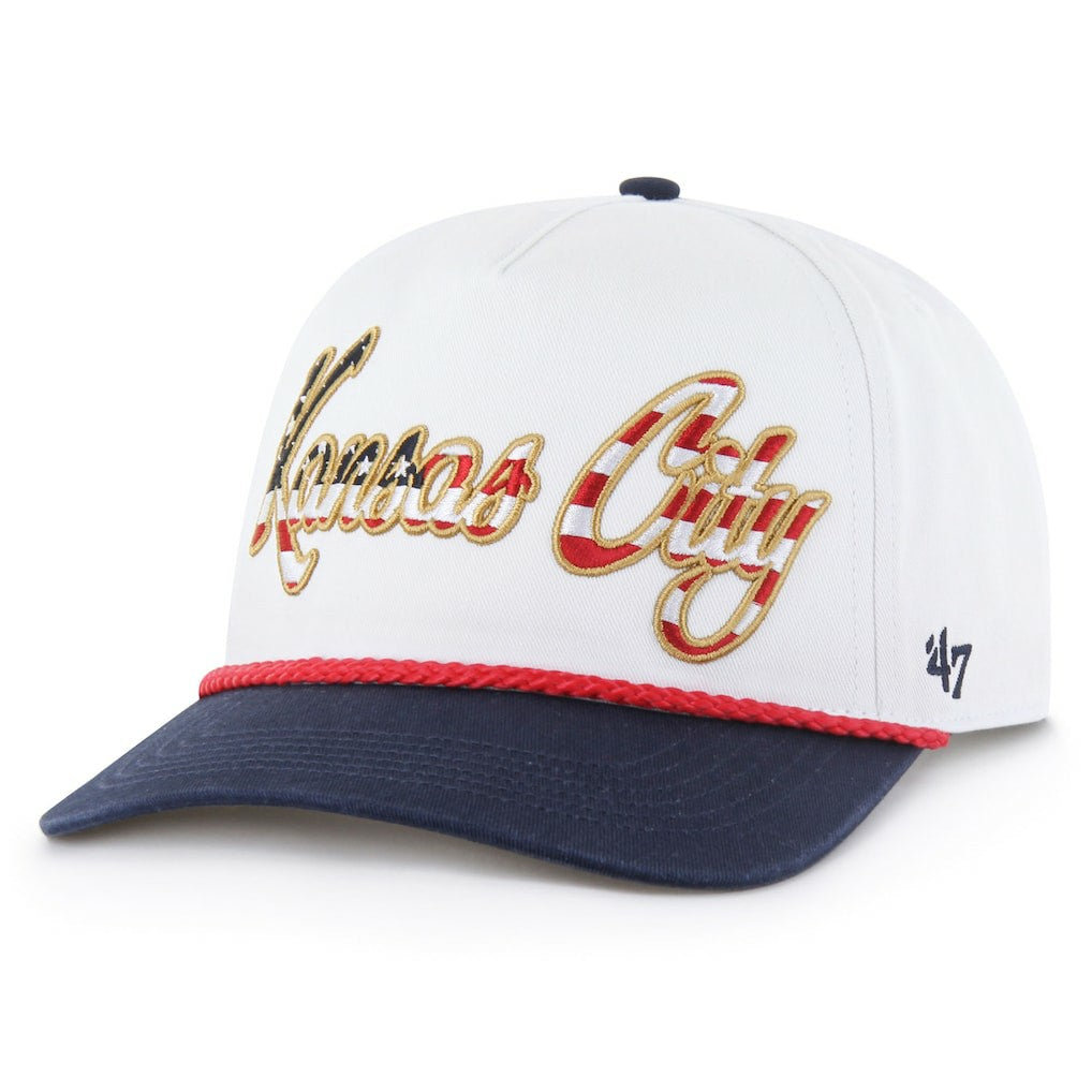 Kansas City Chiefs '47 Patriotic Overhand Hitch Adjustable Hat | NFL Online