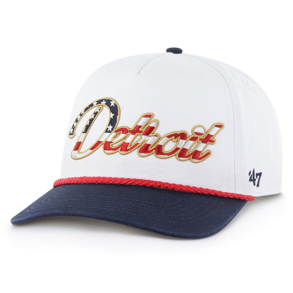 Detroit Lions '47 Patriotic Overhand Hitch Adjustable Hat | NFL Outlet