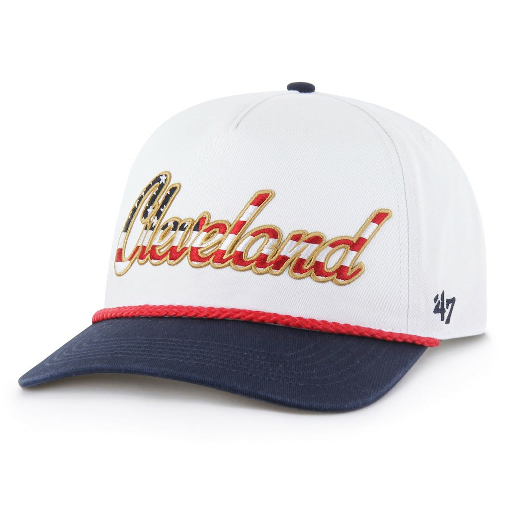 Cleveland Browns '47 Patriotic Overhand Hitch Adjustable Hat | NFL Hot