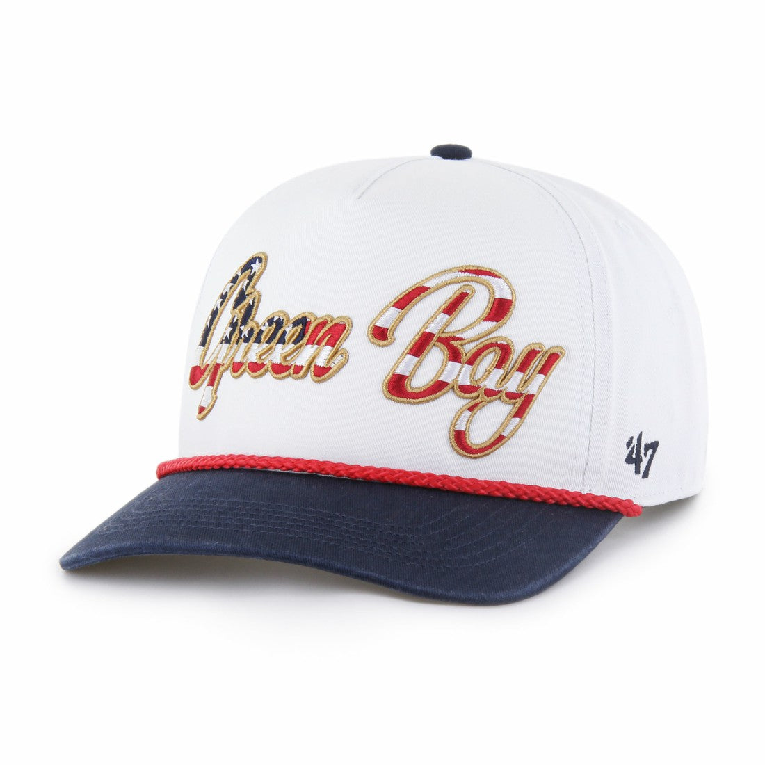 Green Bay Packers '47 Patriotic Overhand Hitch Adjustable Hat | NFL Hot
