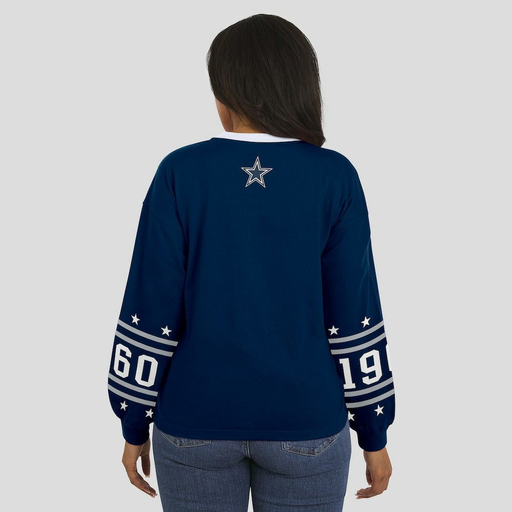 Dallas Cowboys WEAR by Erin Andrews Women's Sport Long-Sleeve T-Shirt | NFL New