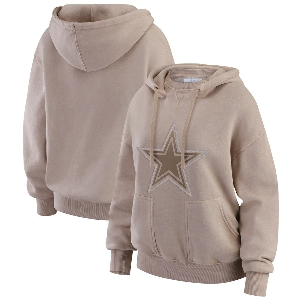 Dallas Cowboys WEAR by Erin Andrews Women's Washed Pullover Crewdie | NFL On sale