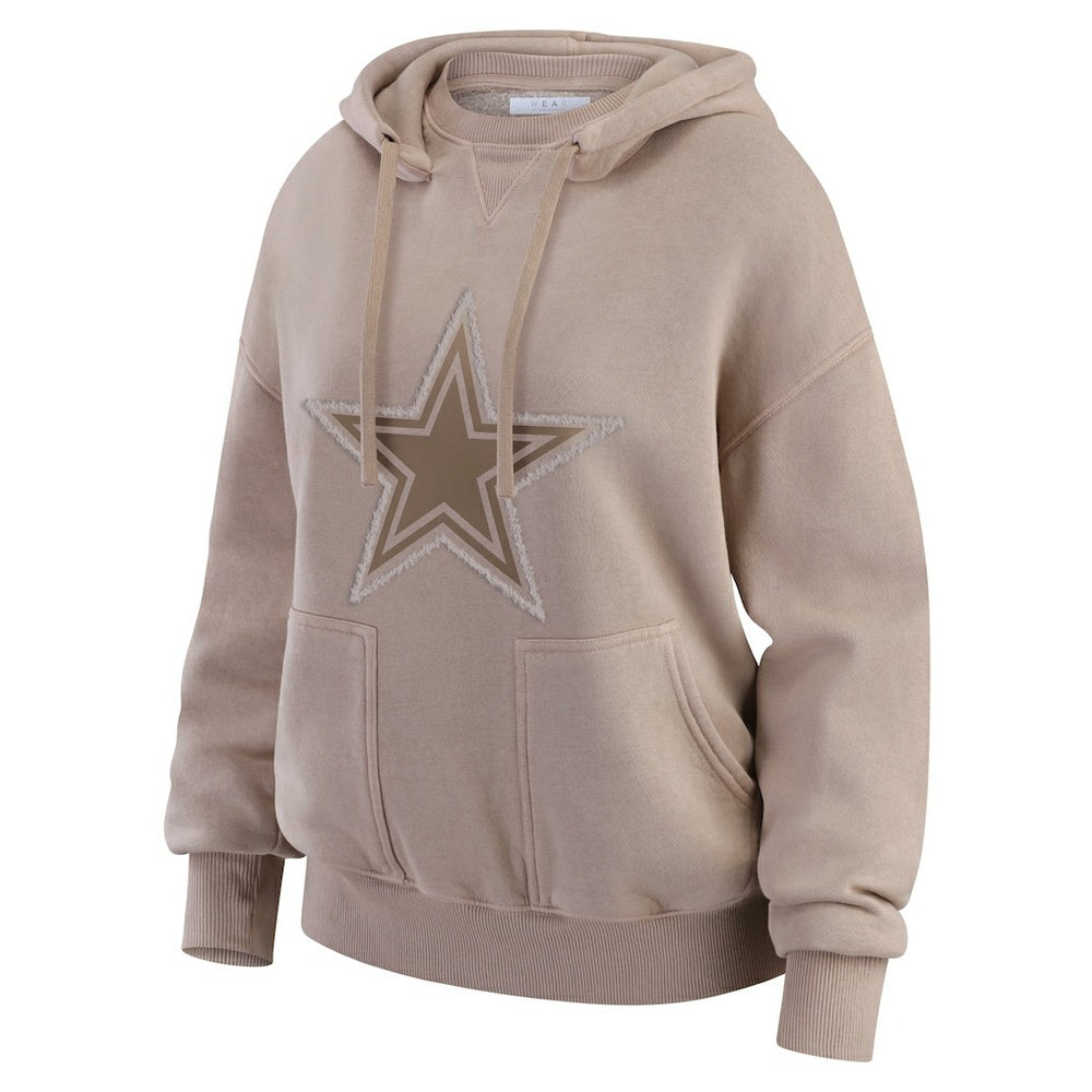 Dallas Cowboys WEAR by Erin Andrews Women's Washed Pullover Crewdie | NFL On sale