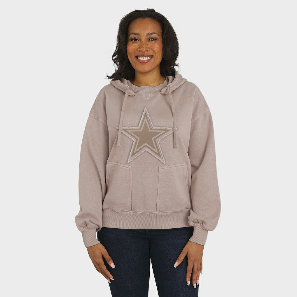 Dallas Cowboys WEAR by Erin Andrews Women's Washed Pullover Crewdie | NFL On sale