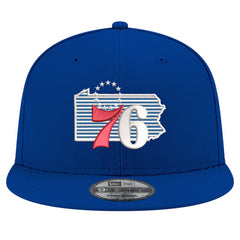 Royal Philadelphia 76ers State Pride 9FIFTY Snapback Hat | NBA