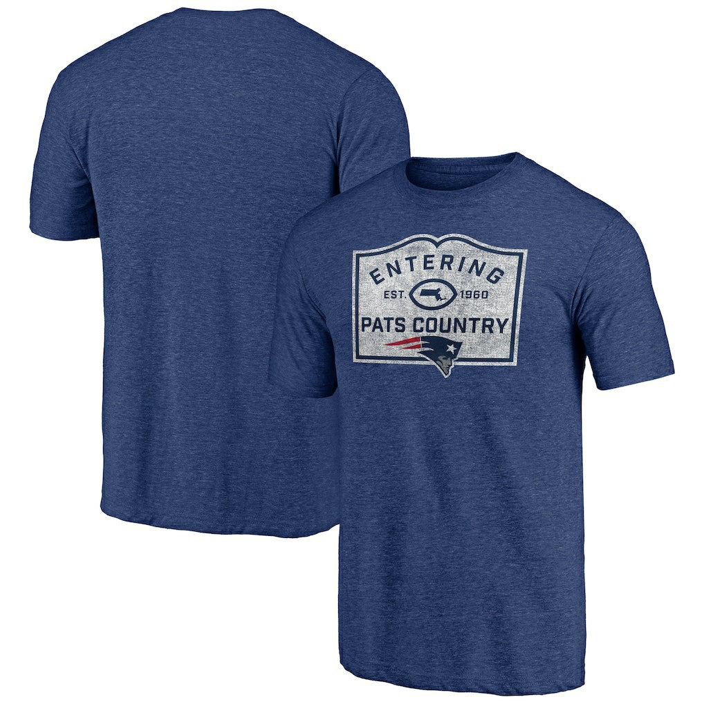 New England Patriots Hot Route Tri-Blend T-Shirt | NFL Sale