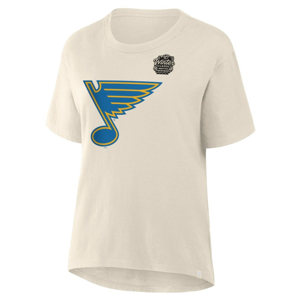 St. Louis Blues Fanatics Women's 2025 Winter Classic Primary Logo T-Shirt -  NHL T-shirts