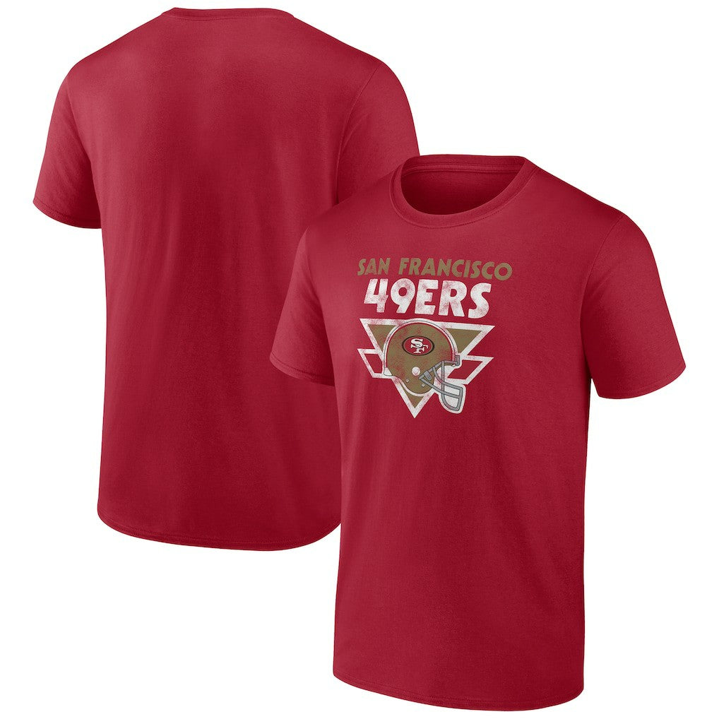 San Francisco 49ers Retro Helmet T-Shirt | NFL New