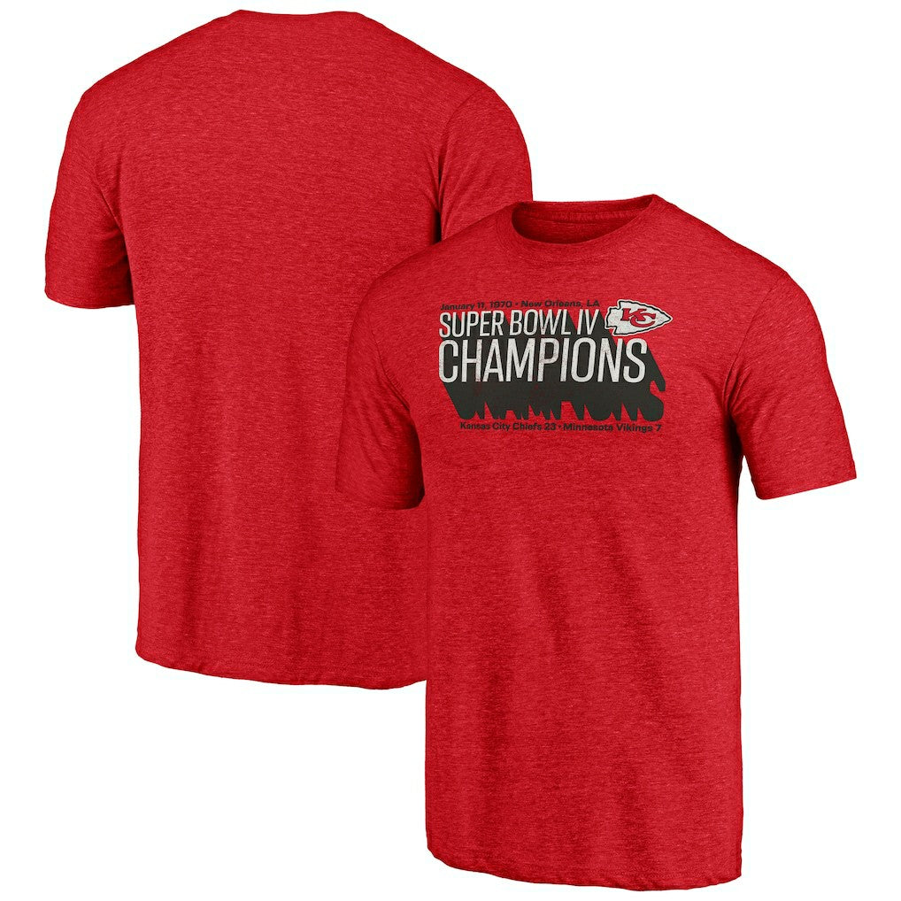 Kansas City Chiefs Vintage Tri-Blend T-Shirt | NFL US