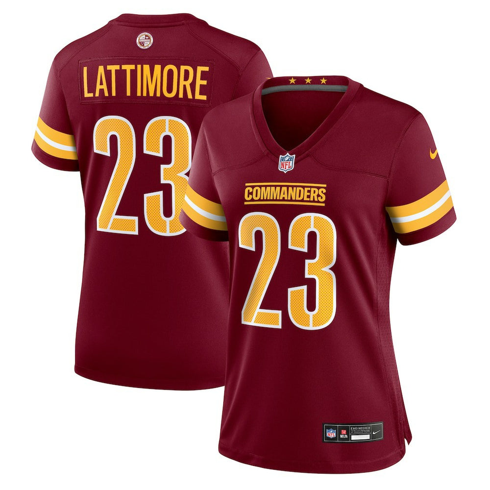 Washington Commanders Marshon Lattimore  Women's Team Game Jersey | NFL Near me