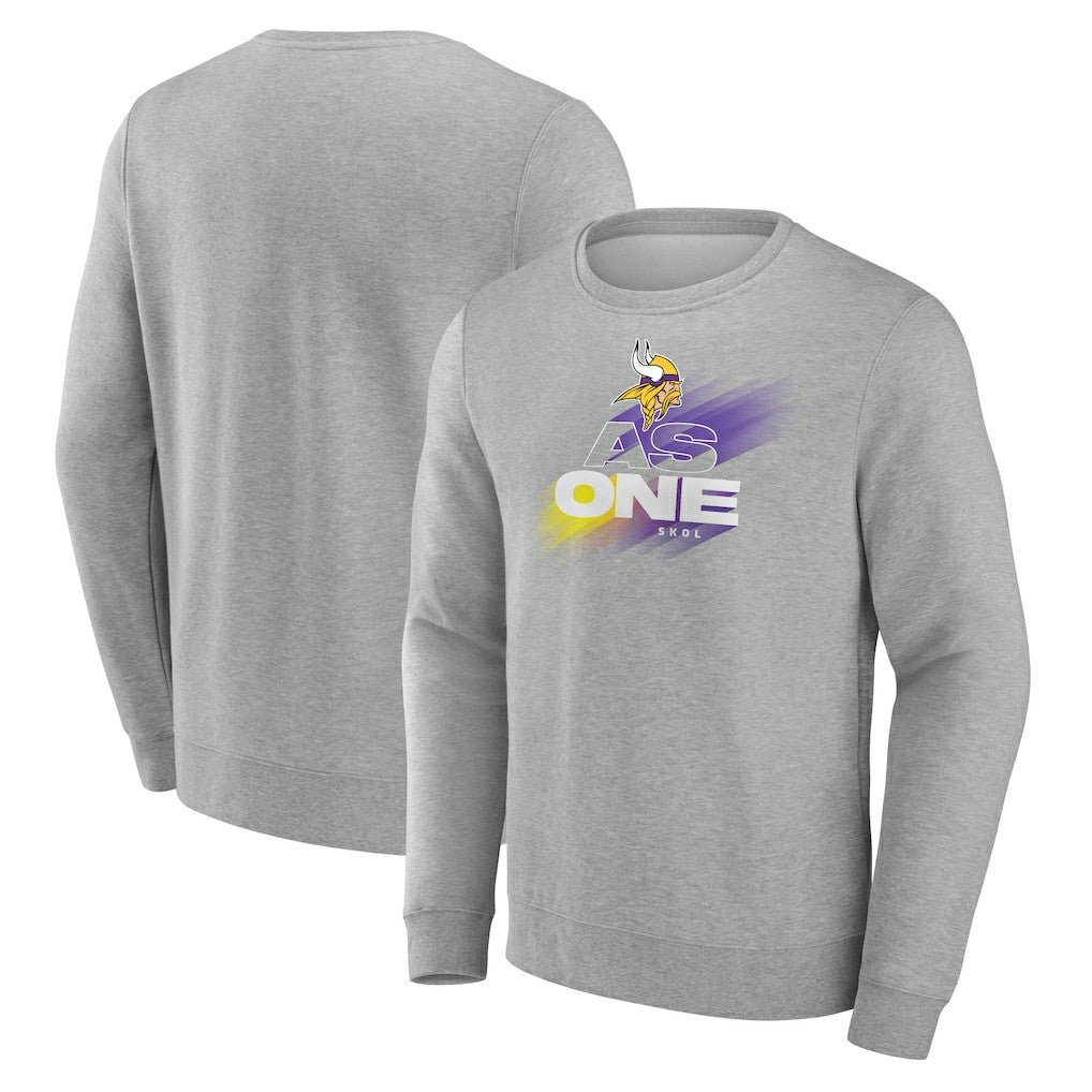 Minnesota Vikings As One Skol Pullover Sweatshirt | NFL New