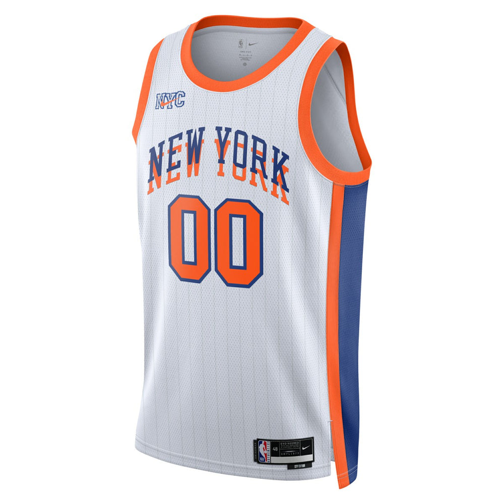 White New York Knicks Unisex 2024/25 Custom Swingman Jersey | NBA