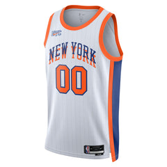 White New York Knicks Unisex 2024/25 Custom Swingman Jersey | NBA