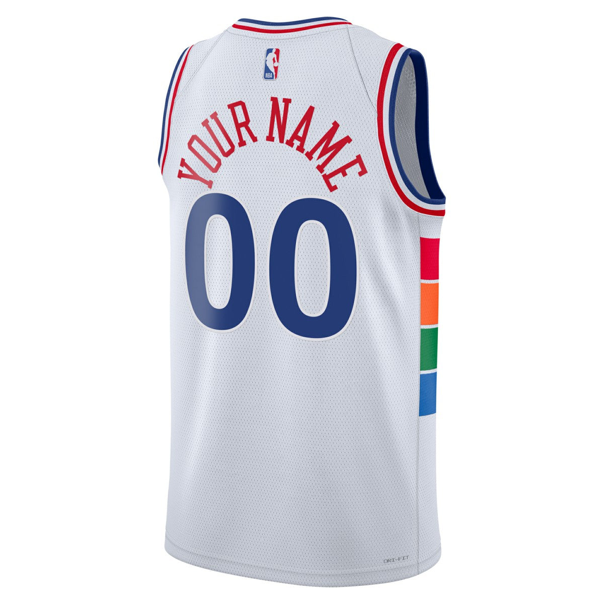 White Philadelphia 76ers Unisex 2024/25 Custom Swingman Jersey | NBA
